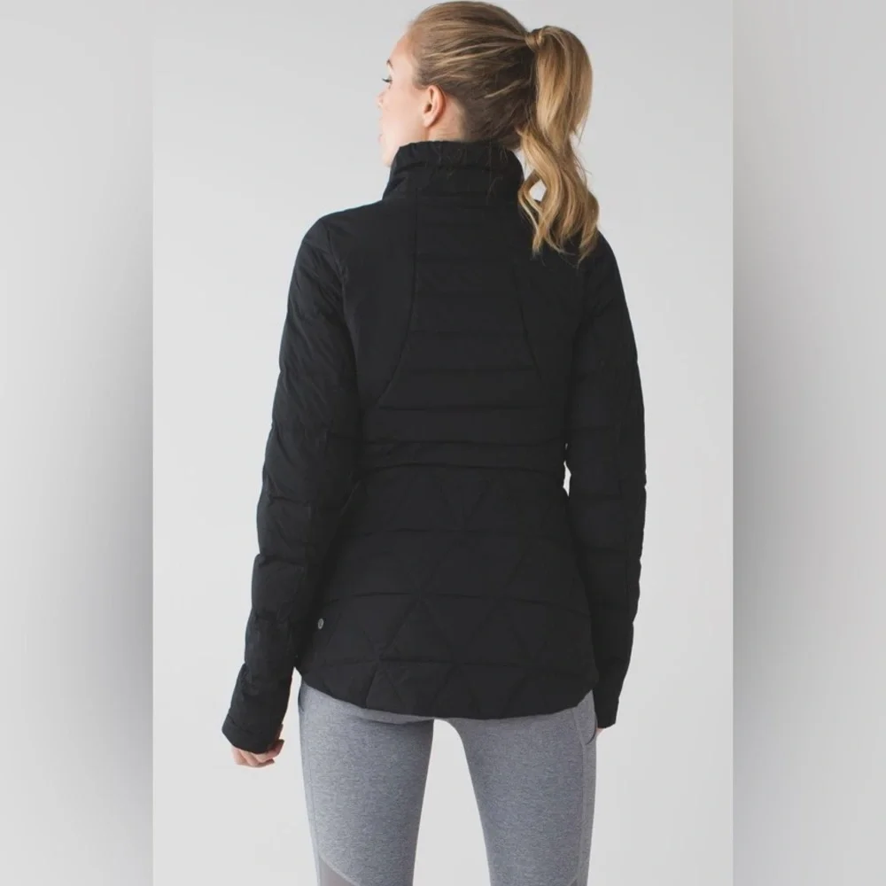 Lululemon Fluffed Up Jacket  Black EUC - Picture 2 of 12